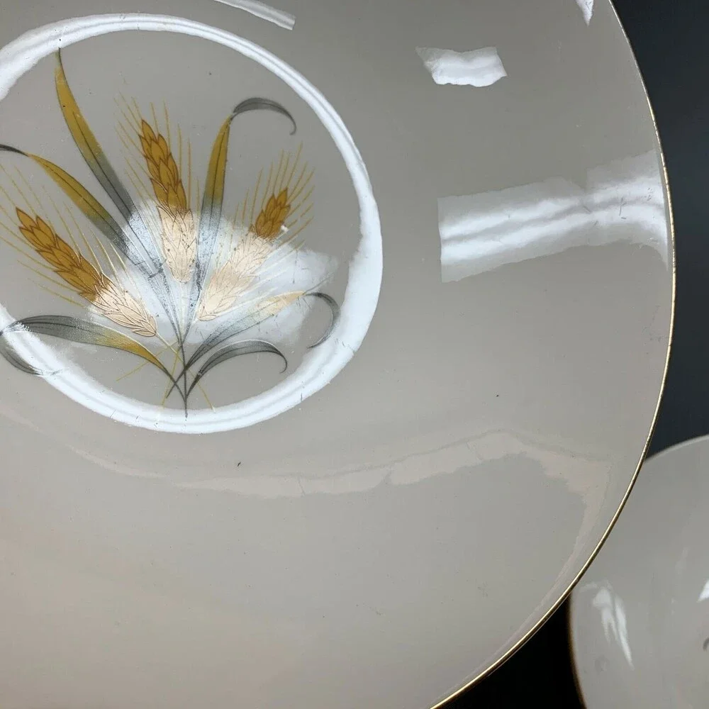 Lifetime China Co Fieldcrest Vegetable Serving Bowls Semi-Vitreous Lot of‎ 2